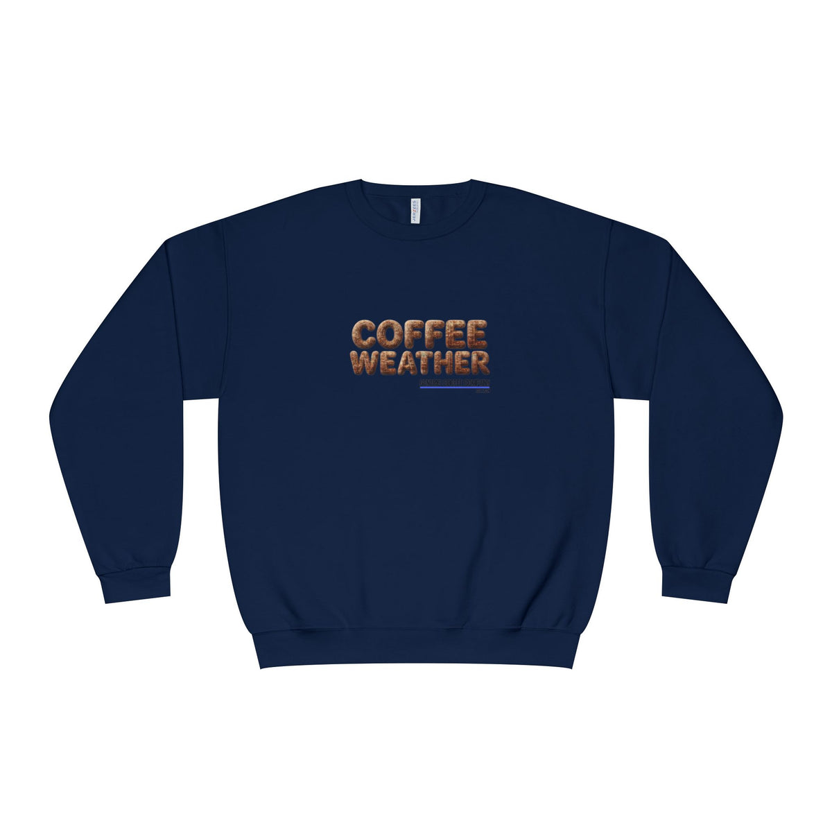 Coffee Weather Crewneck Sweatshirt — Cozy Café Vibe Pullover