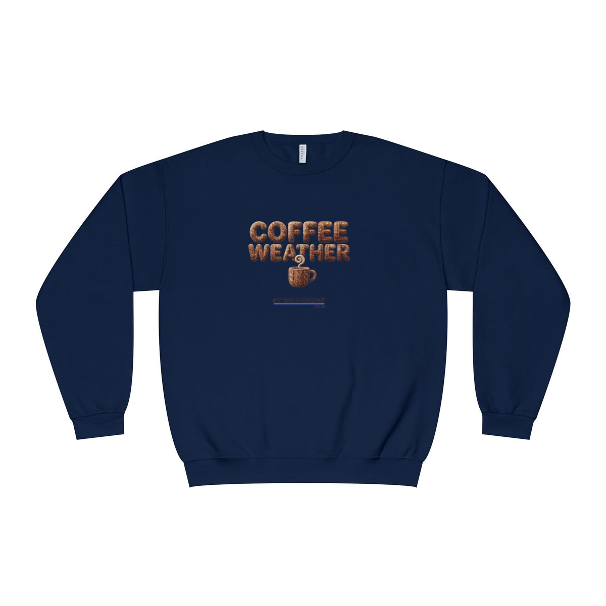 Coffee Weather + Mug Crewneck Sweatshirt — Cozy Café Vibe Pullover