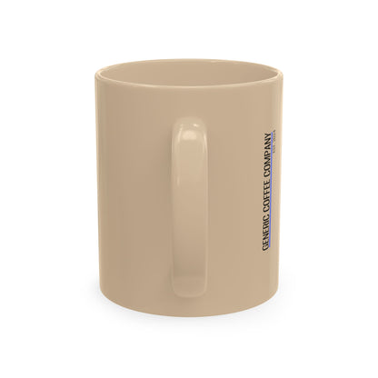 "Coffee Weather" Ceramic Mug — Cozy Coffee Lover Gift