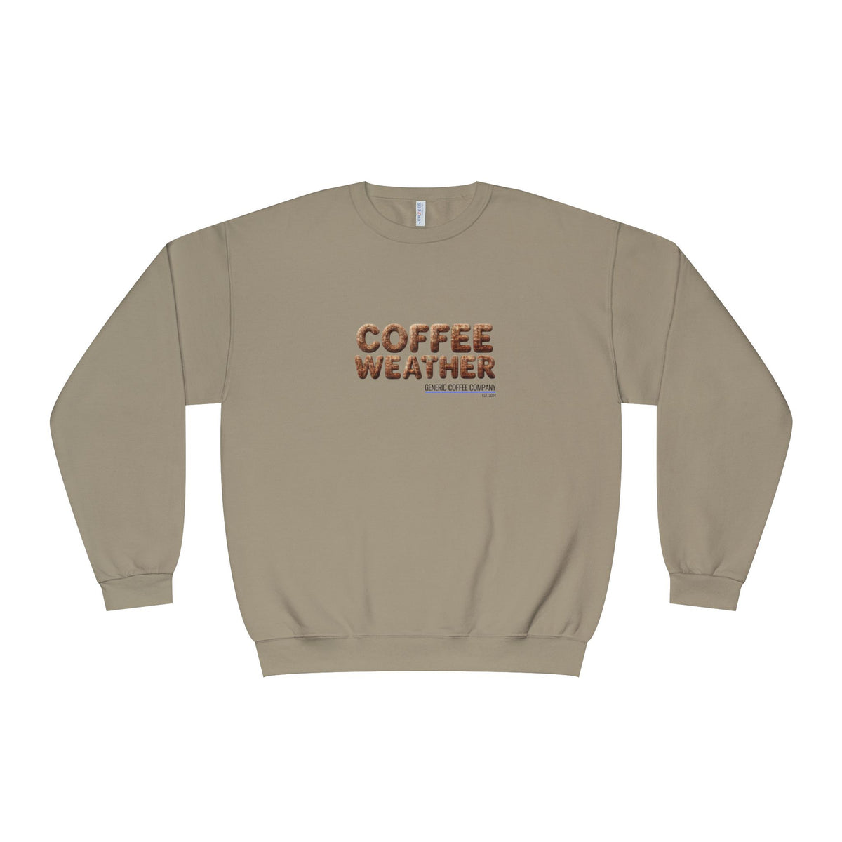 Coffee Weather Crewneck Sweatshirt — Cozy Café Vibe Pullover
