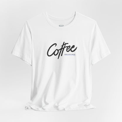 Coffee, Coffee, Coffee Tee Shirt, Unisex Jersey Cotton Shirt, Multiple Colors