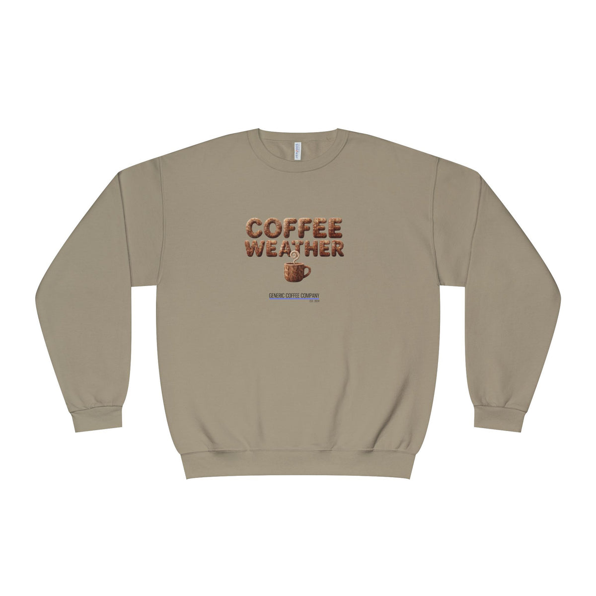 Coffee Weather + Mug Crewneck Sweatshirt — Cozy Café Vibe Pullover