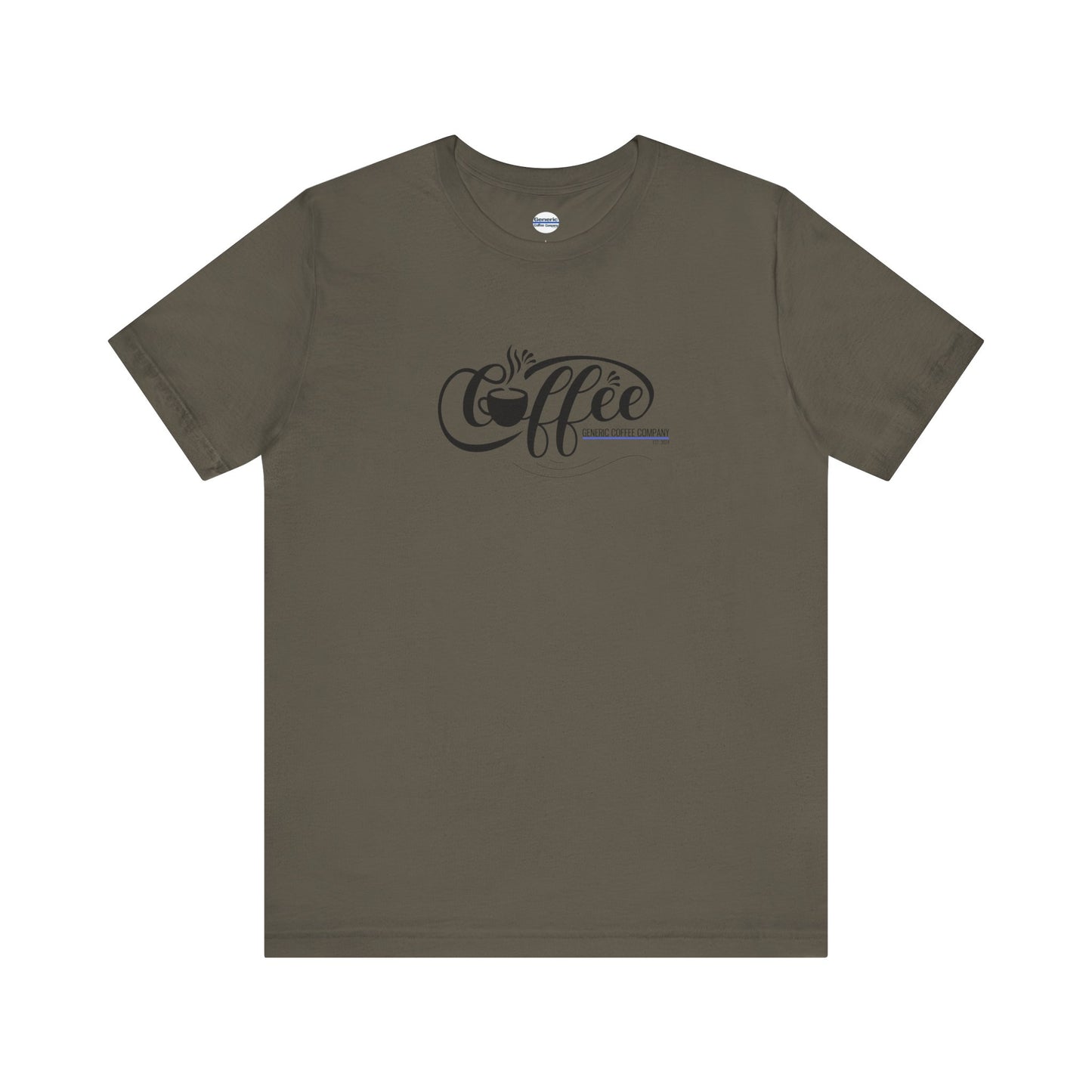 Coffee. Just Coffee Tee Shirt, Unisex Jersey Cotton Shirt, Multiple Colors