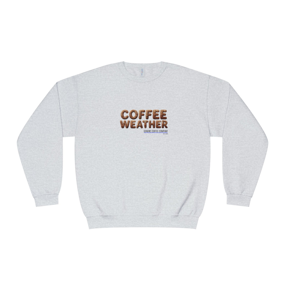 Coffee Weather Crewneck Sweatshirt — Cozy Café Vibe Pullover