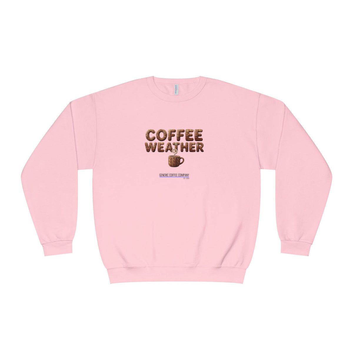 Coffee Weather + Mug Crewneck Sweatshirt — Cozy Café Vibe Pullover