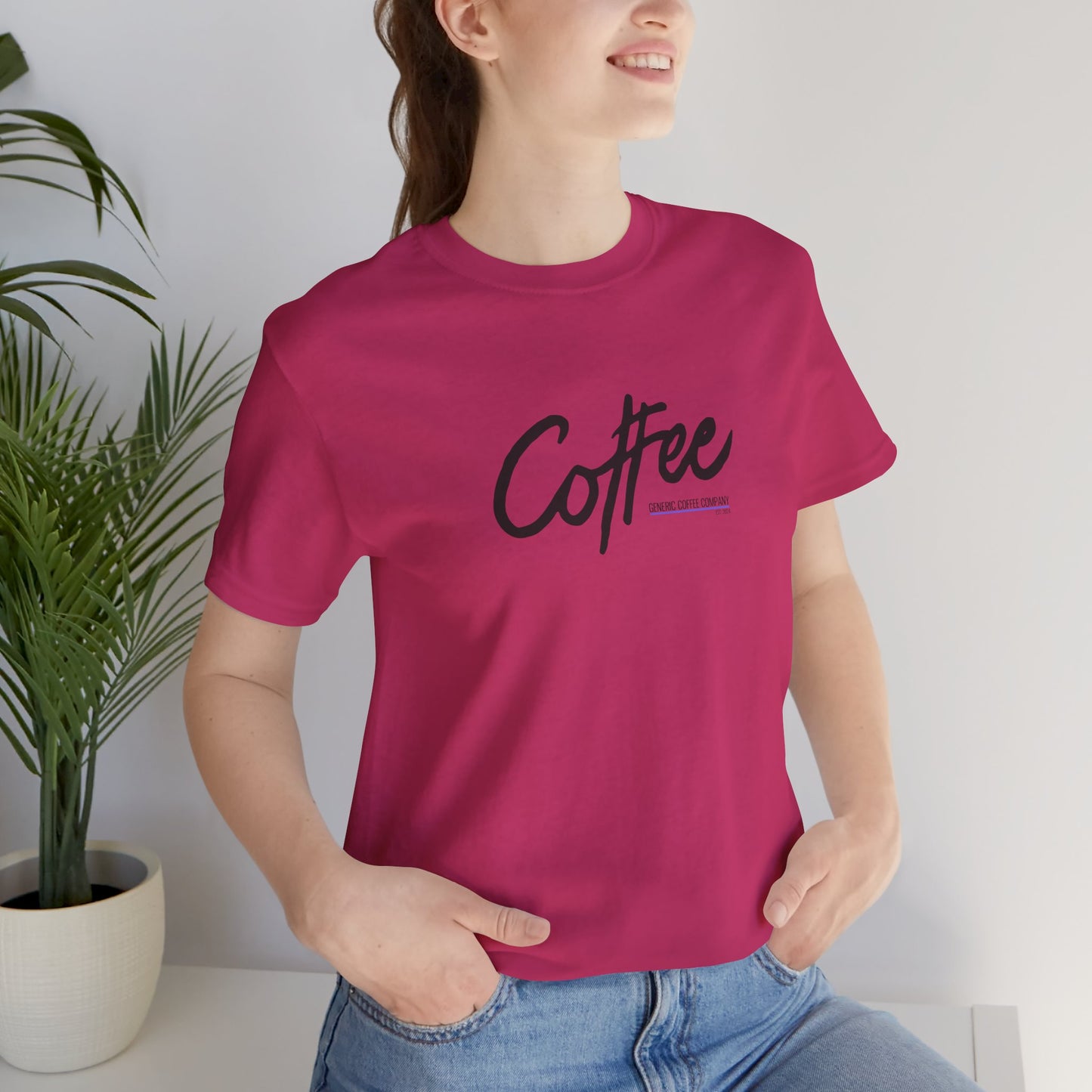 Coffee, Coffee, Coffee Tee Shirt, Unisex Jersey Cotton Shirt, Multiple Colors